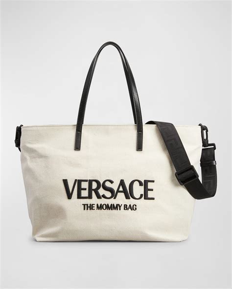 versace monogram diaper bag|Versace the mommy bag.